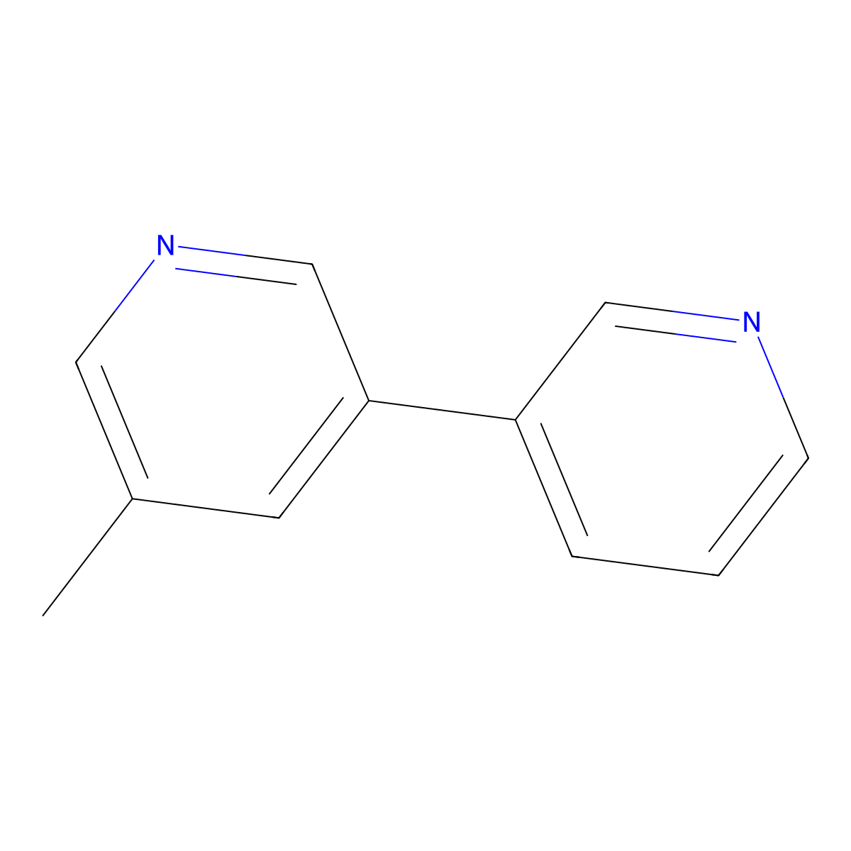 5-Methyl-3,3'-bipyridine molecular structure, CAS 78210-82-9