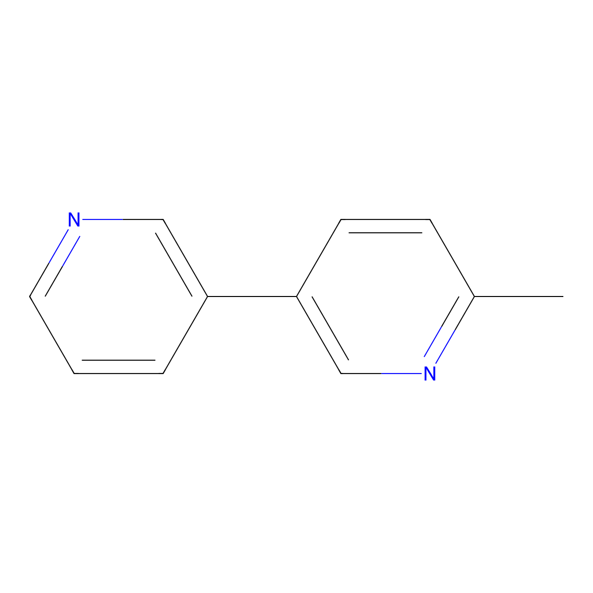 6-Methyl-3,3'-bipyridine molecular structure, CAS 78210-83-0