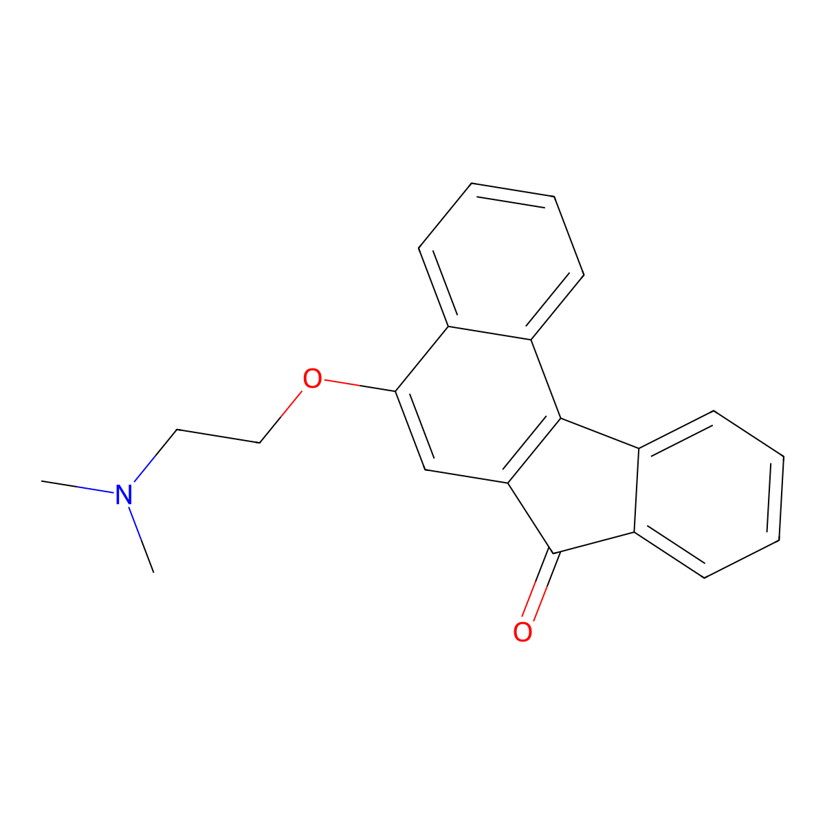 Benflurone molecular structure, CAS 78250-23-4