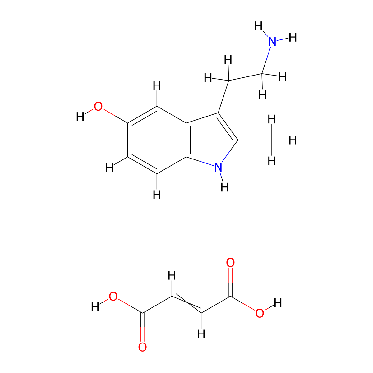 2-Methyl-5-HT (maleate) molecular structure, CAS 78263-91-9