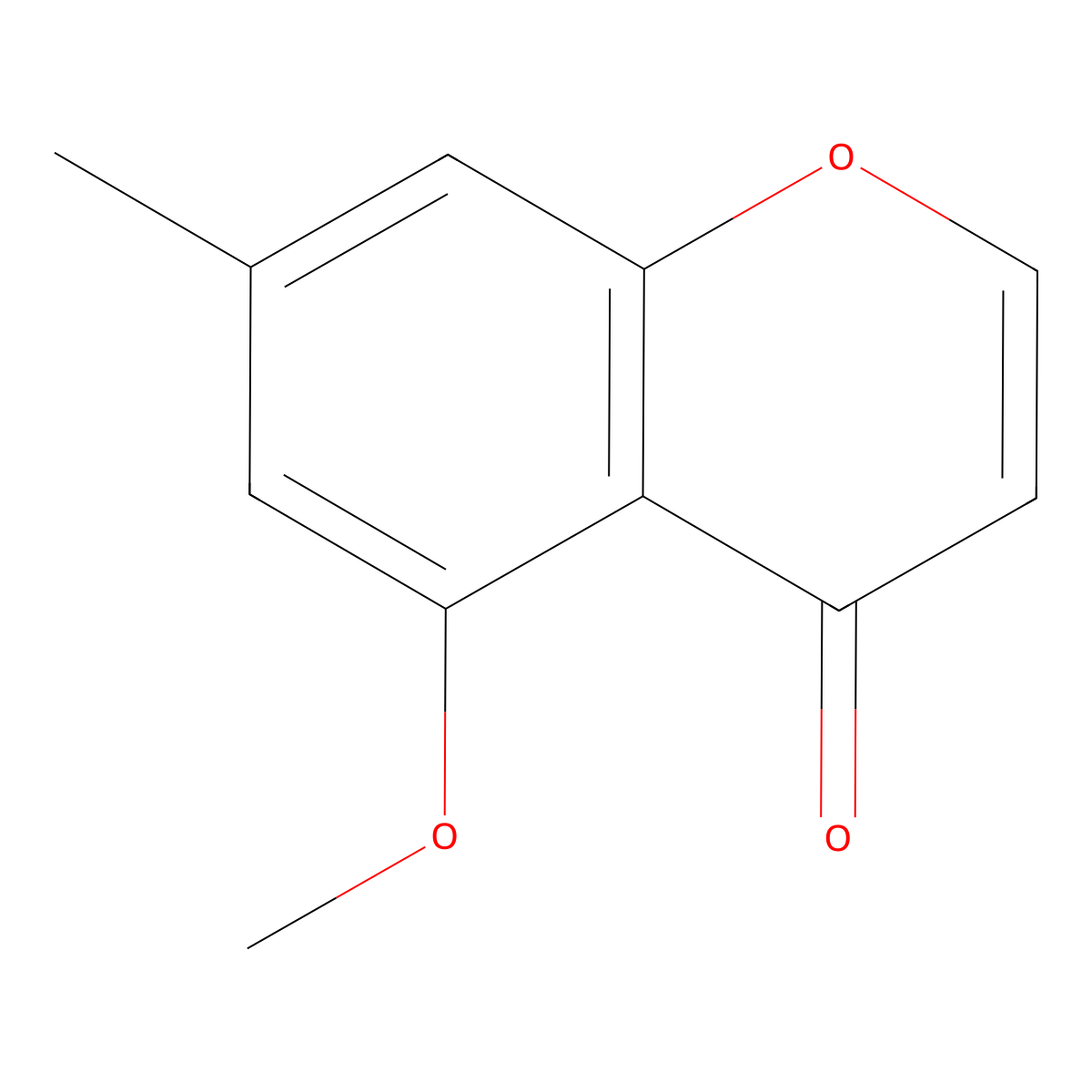 5-Methoxy-7-methyl-4H-chromen-4-one molecular structure, CAS 78274-05-2