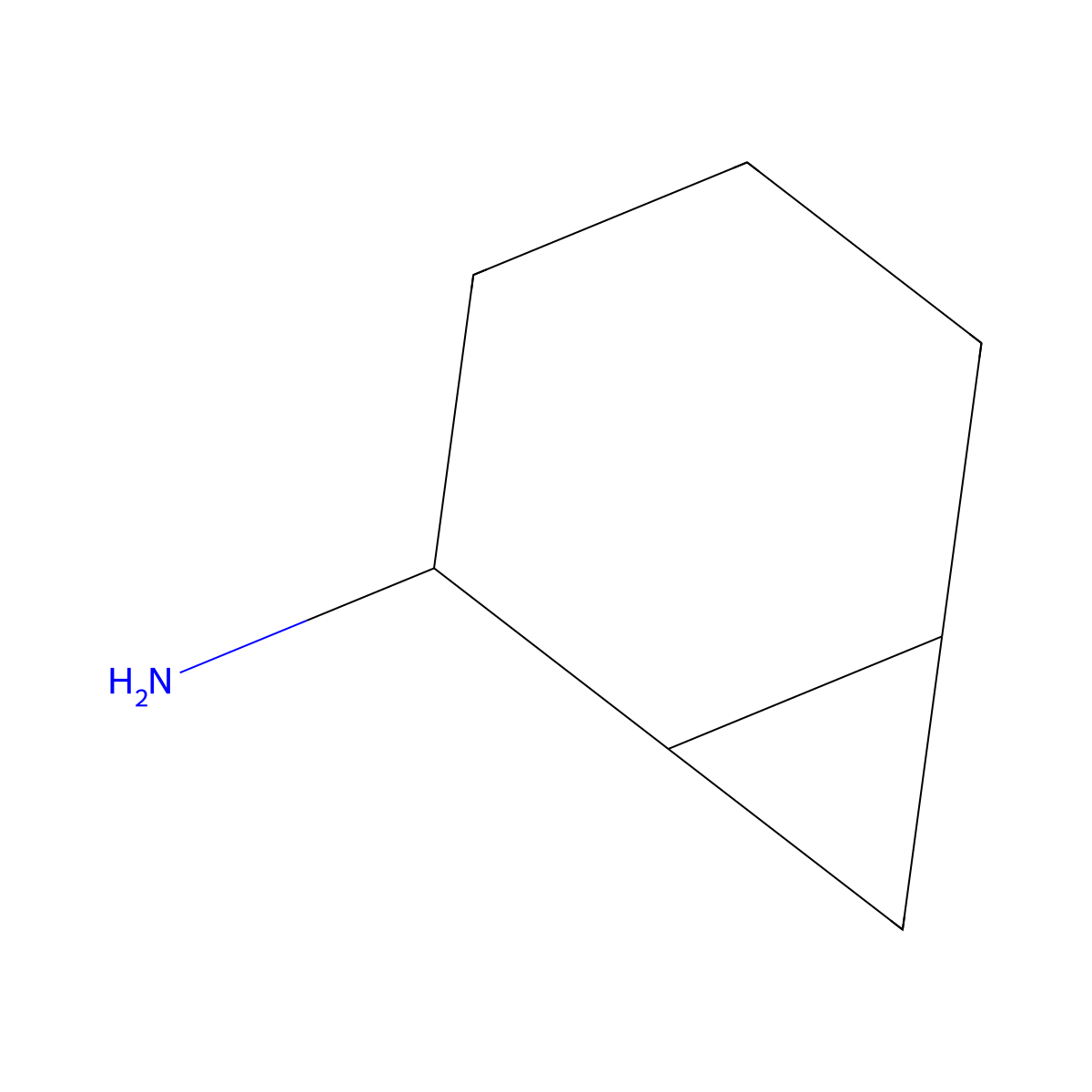 Bicyclo[4.1.0]heptan-2-amine molecular structure, CAS 78293-48-8