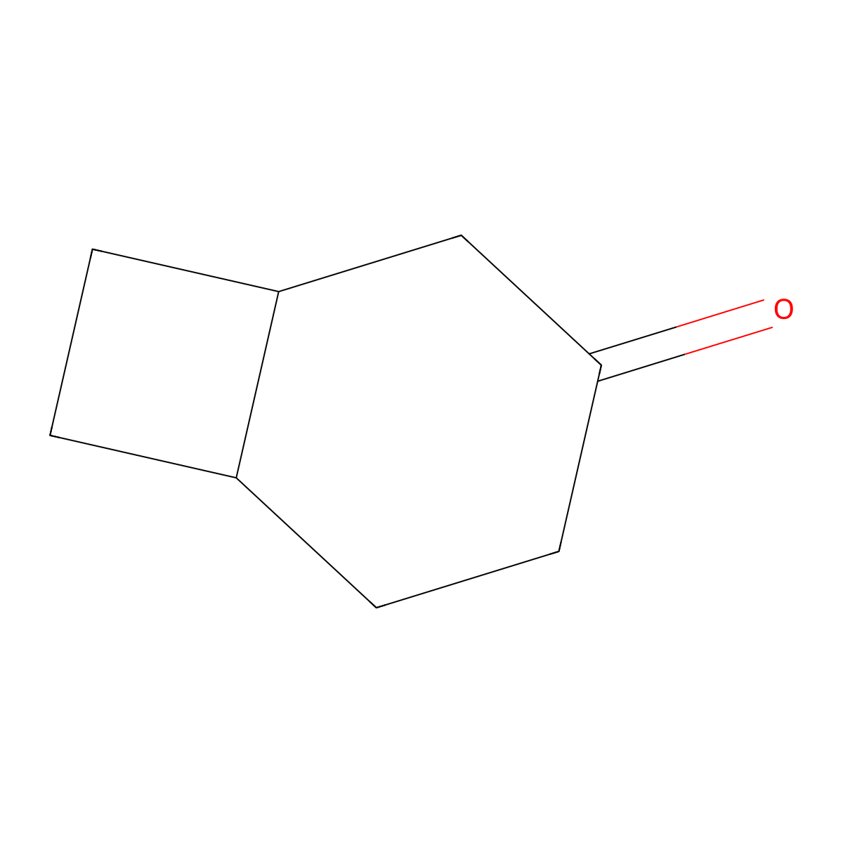 Bicyclo[4.2.0]octan-3-one molecular structure, CAS 78293-90-0