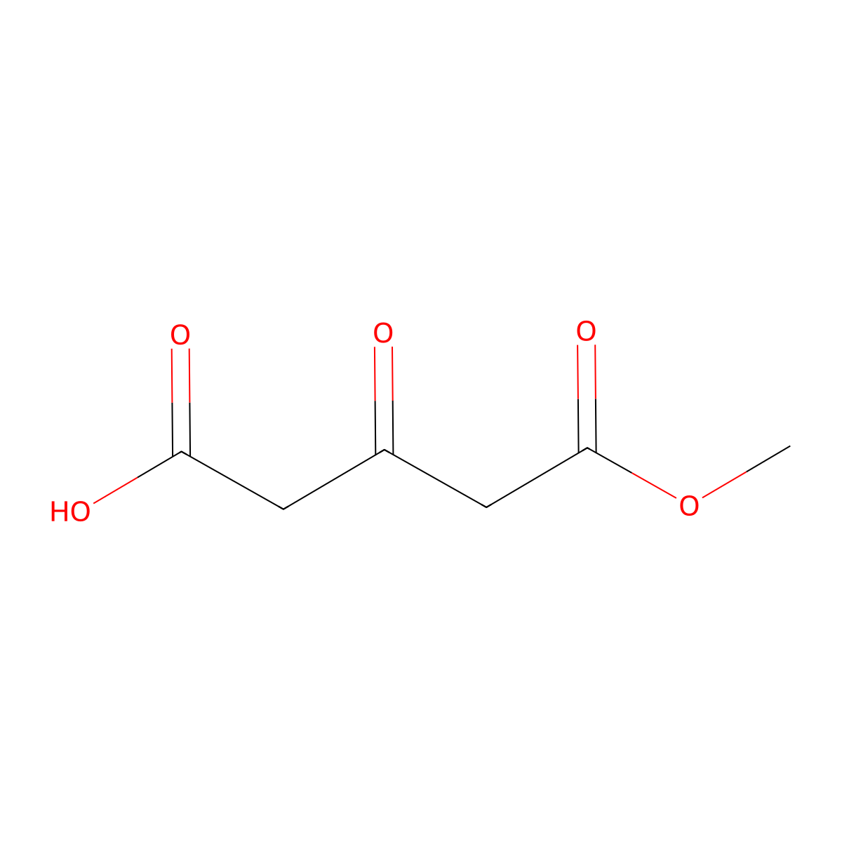 5-Methoxy-3,5-dioxopentanoic acid molecular structure, CAS 78315-99-8