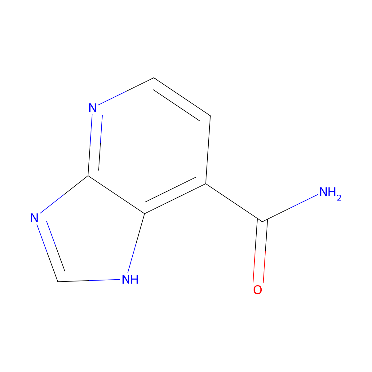 3H-Imidazo[4,5-b]pyridine-7-carboxamide molecular structure, CAS 78316-12-8