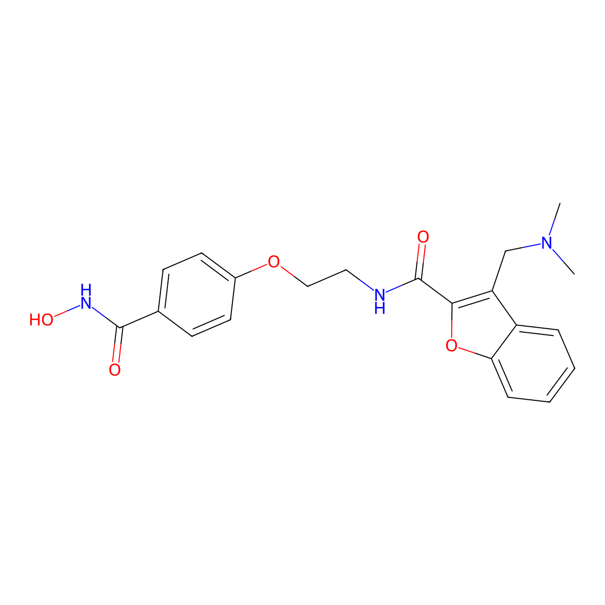 Abexinostat molecular structure, CAS 783355-60-2