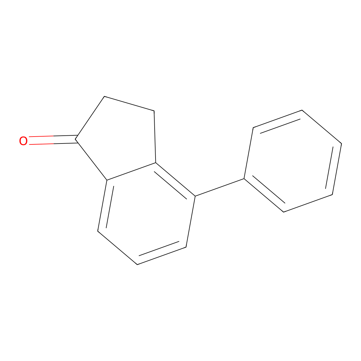 4-Phenyl-2,3-dihydro-1h-inden-1-one molecular structure, CAS 78383-17-2