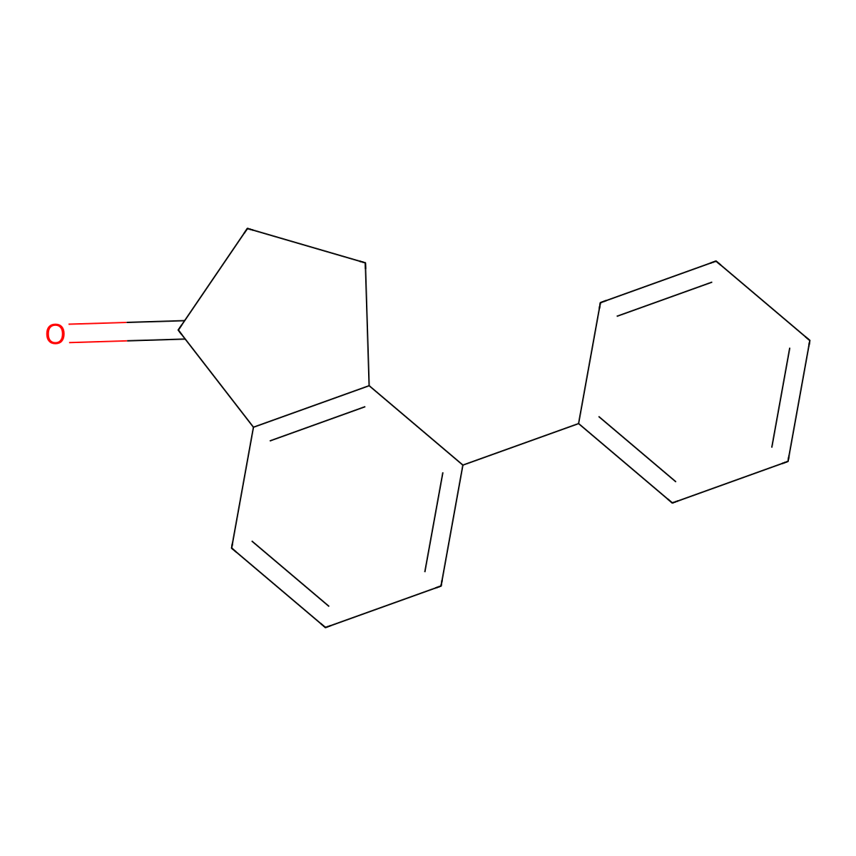 4-Phenyl-2,3-dihydro-1h-inden-1-one molecular structure, CAS 78383-17-2