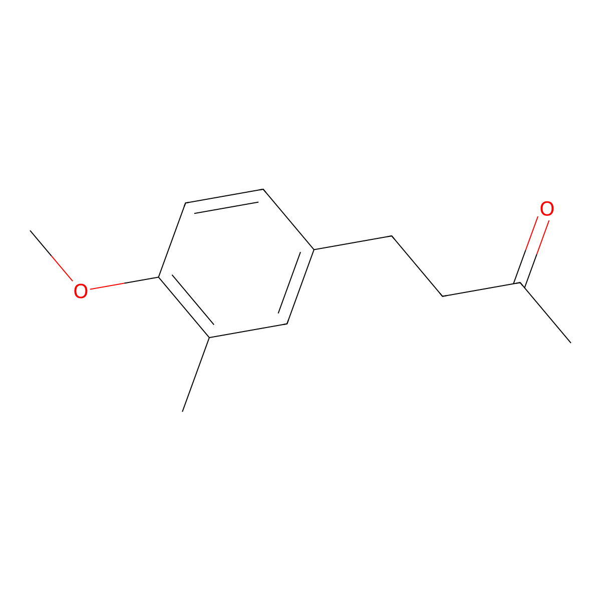4-(4-Methoxy-3-methylphenyl)butan-2-one molecular structure, CAS 78400-28-9