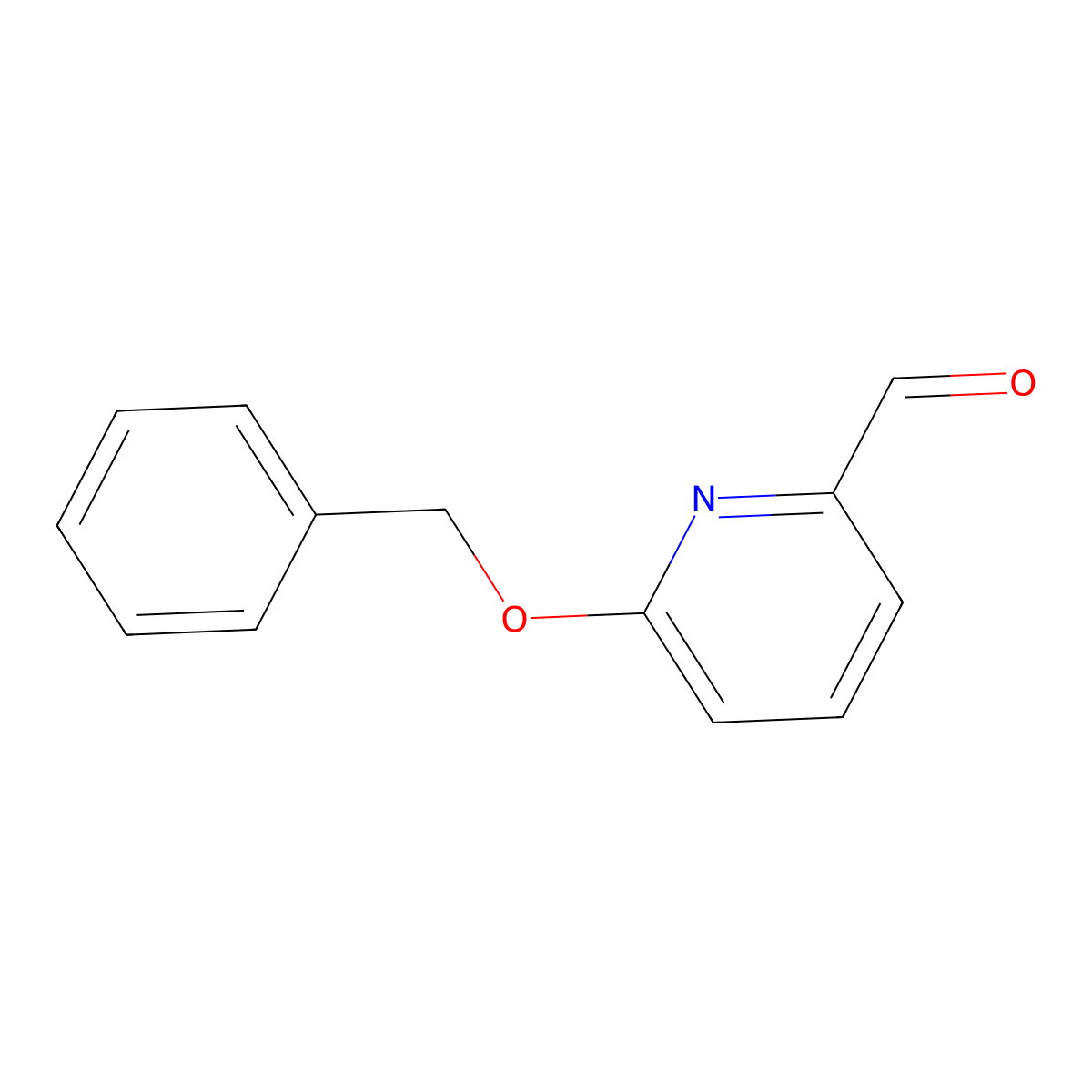 6-(Benzyloxy)picolinaldehyde molecular structure, CAS 784149-95-7