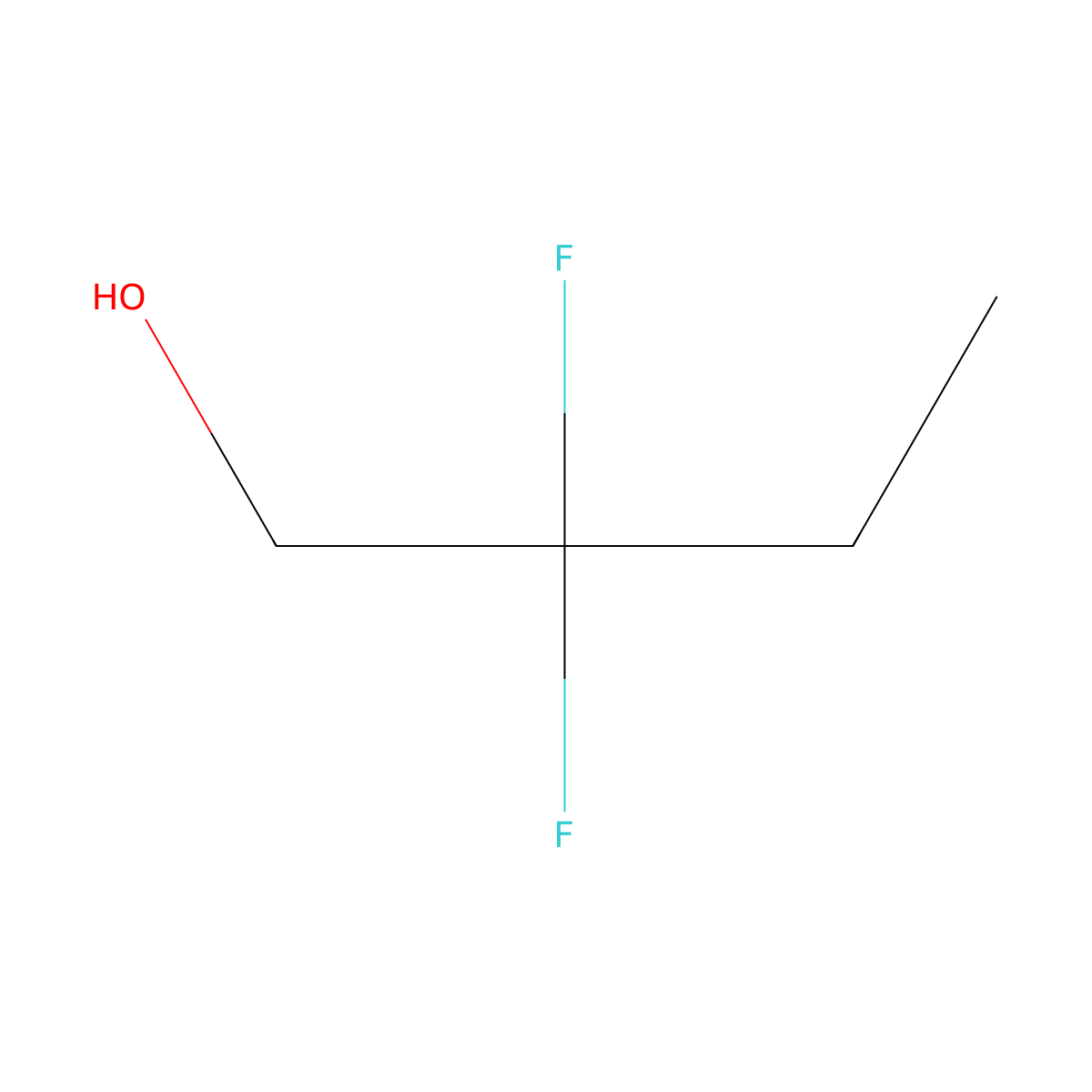 2,2-Difluorobutan-1-ol molecular structure, CAS 784193-12-0
