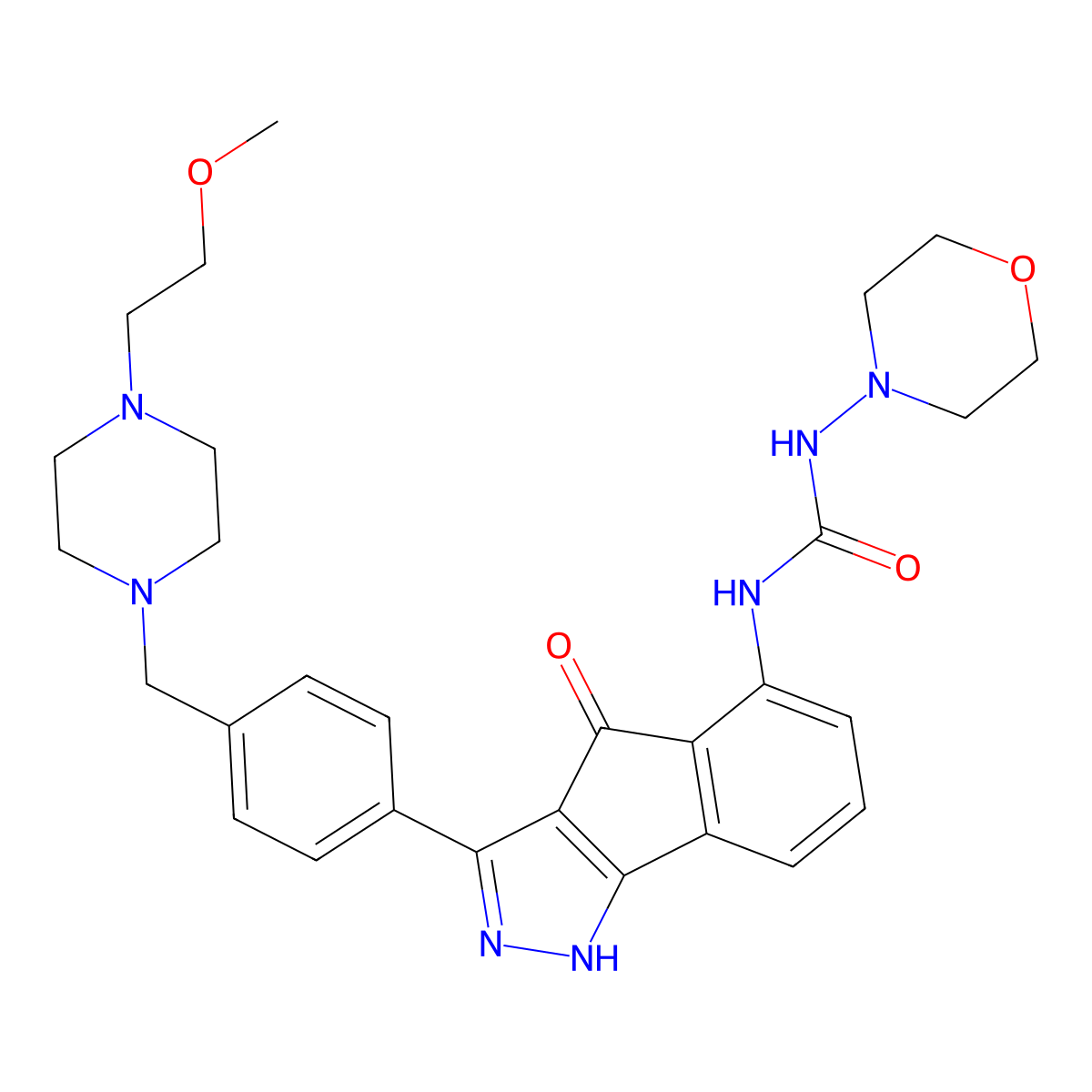 RGB-286638 free base molecular structure, CAS 784210-88-4