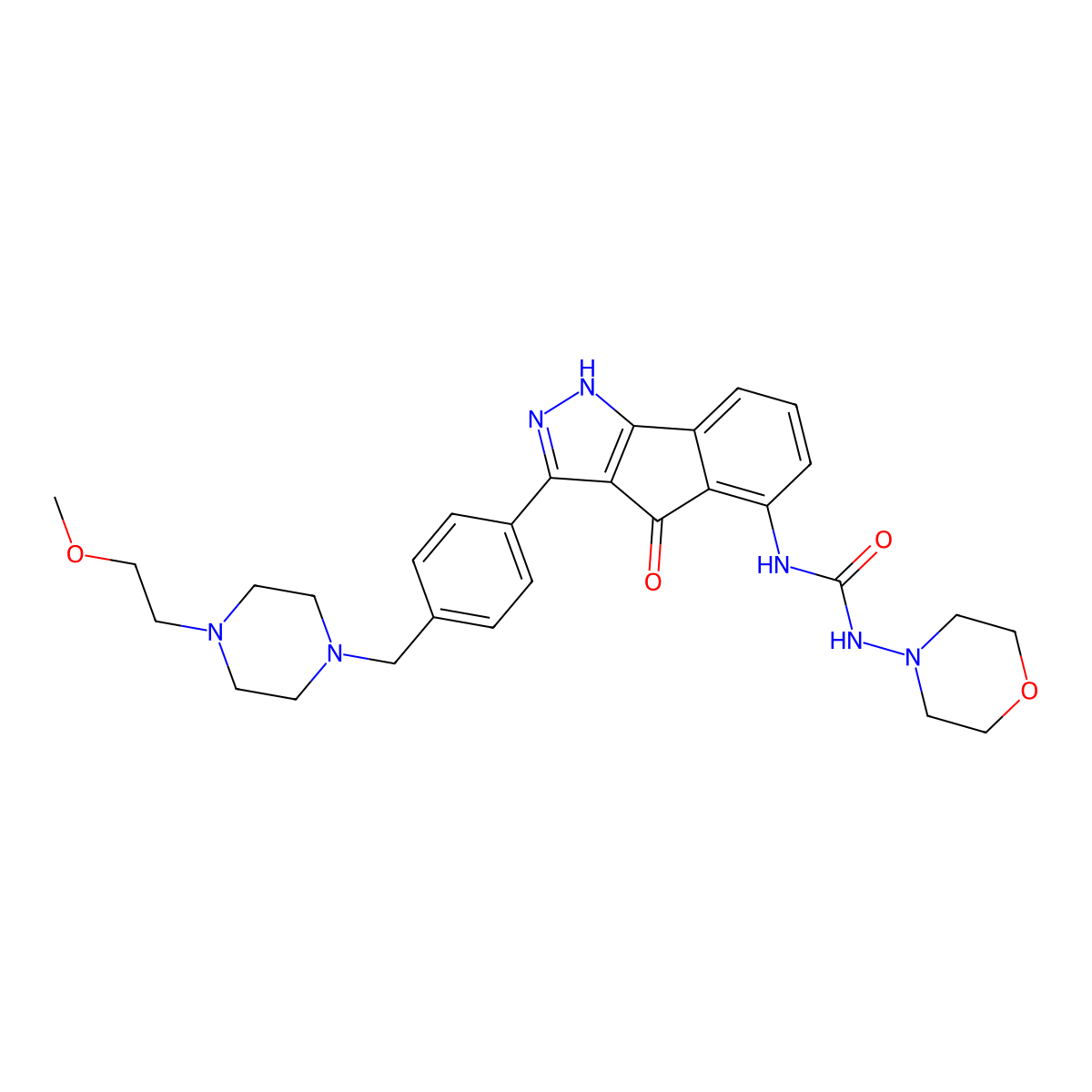 RGB-286638 free base molecular structure, CAS 784210-88-4