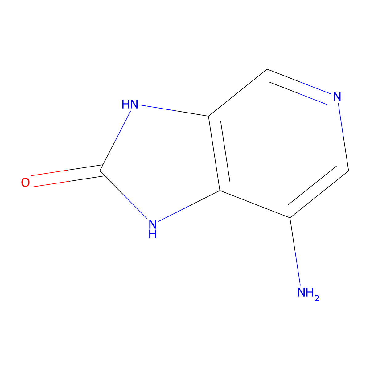7-amino-1H-imidazo[4,5-c]pyridin-2(3H)-one molecular structure, CAS 784999-93-5