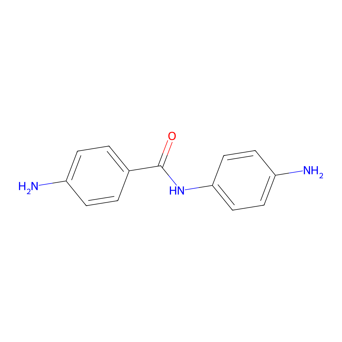 4,4'-Diaminobenzanilide molecular structure, CAS 785-30-8