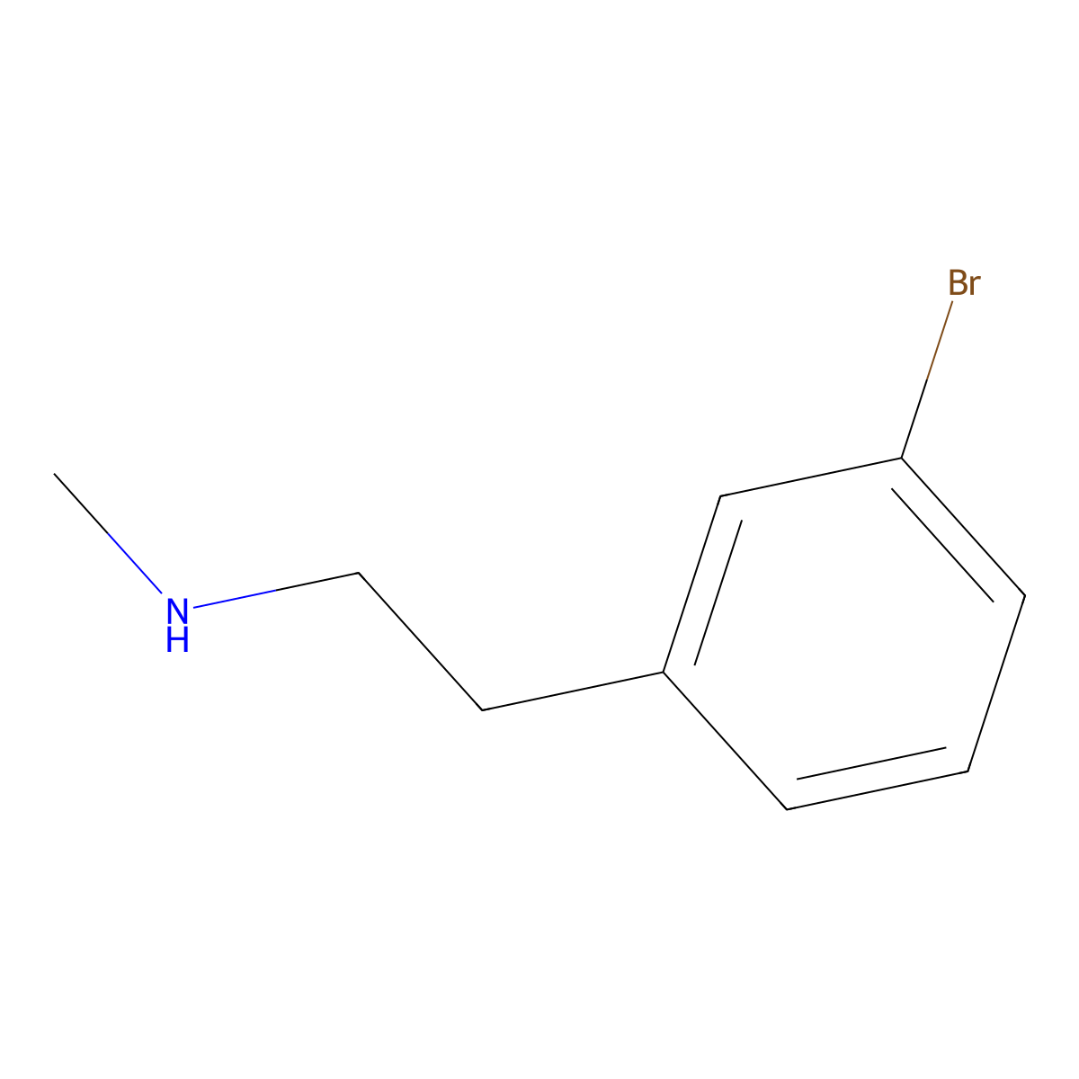N-[2-(3-Bromophenyl)ethyl]-N-methylamine molecular structure, CAS 785032-26-0