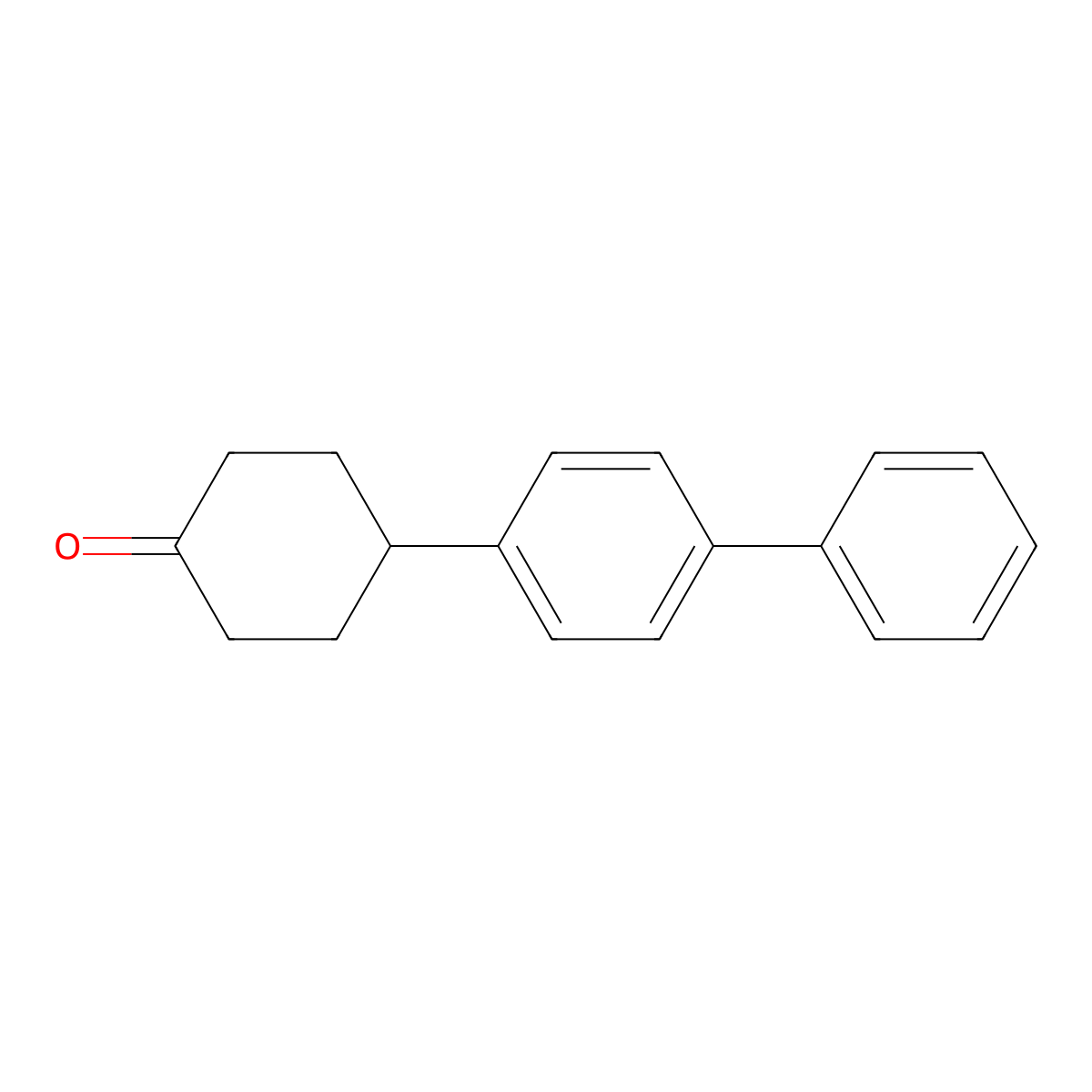 4-(4-Biphenylyl)cyclohexanone molecular structure, CAS 78531-65-4
