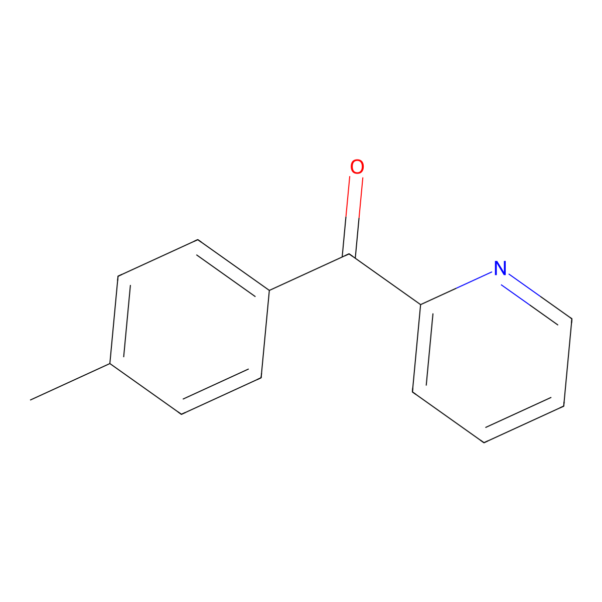 (4-Methylphenyl) 2-pyridyl ketone molecular structure, CAS 78539-88-5
