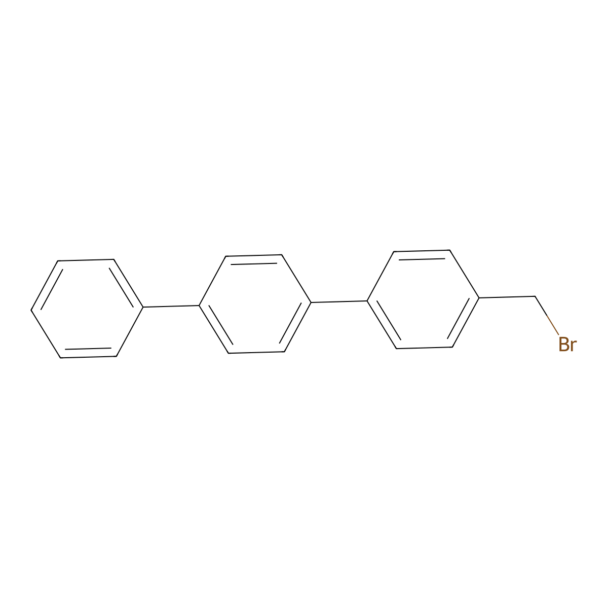 4-(Bromomethyl)-1,1':4',1''-terphenyl molecular structure, CAS 78540-64-4