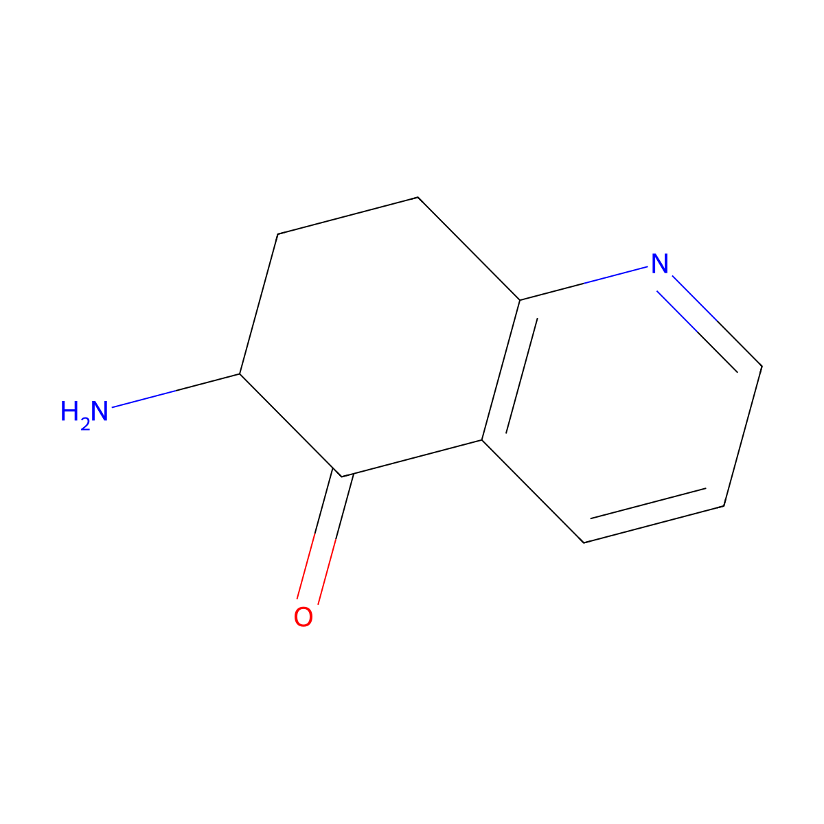 6-Amino-5,6,7,8-tetrahydroquinolin-5-one molecular structure, CAS 785740-27-4