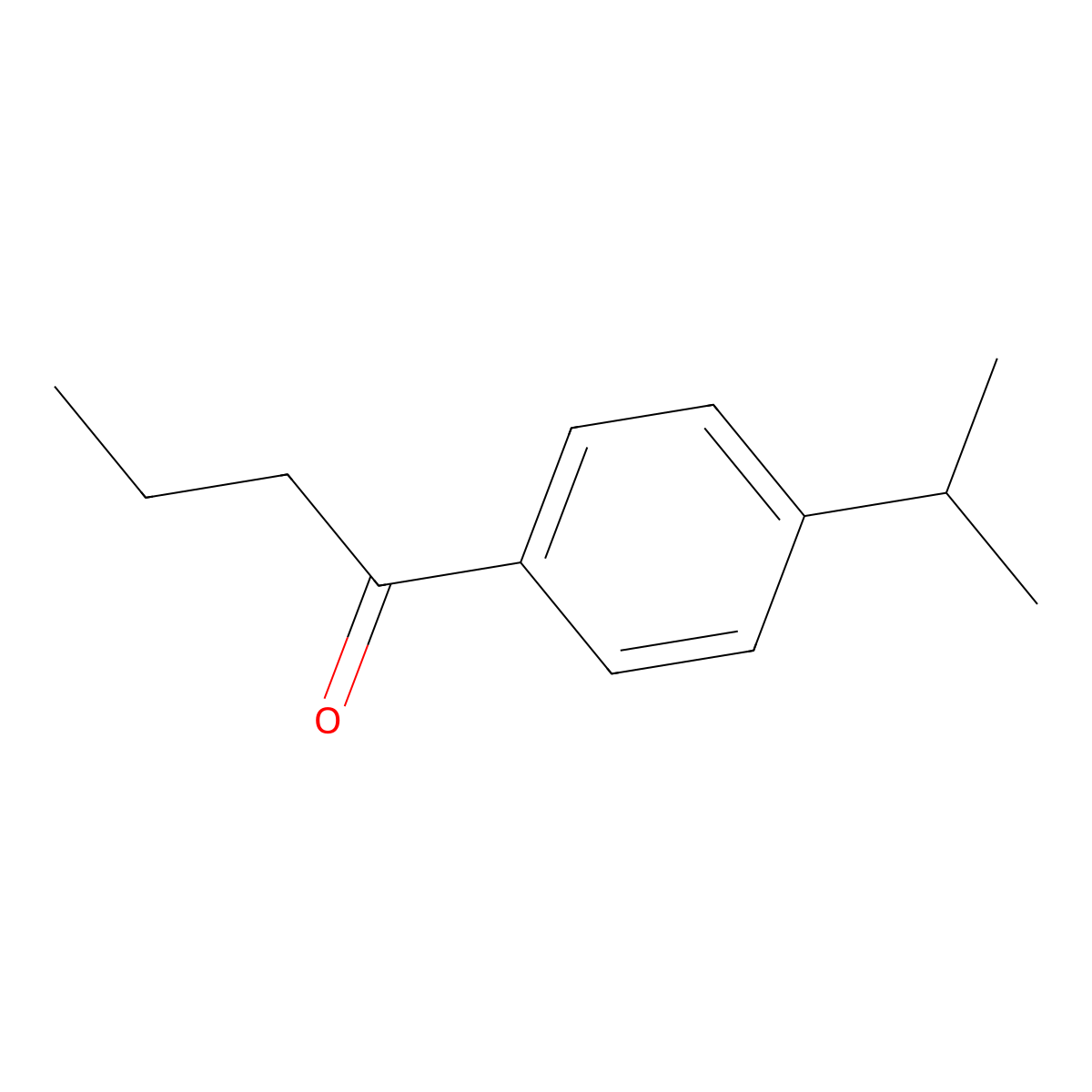 1-(4-Isopropylphenyl)butan-1-one molecular structure, CAS 78575-06-1