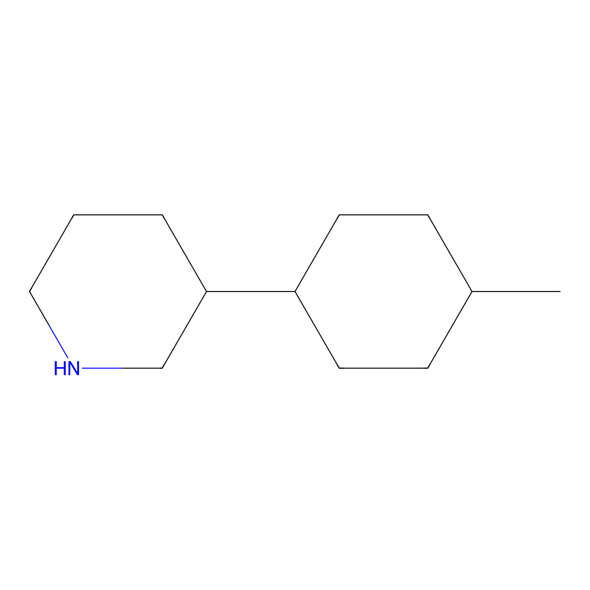 3-(4-Methylcyclohexyl)piperidine molecular structure, CAS 785772-27-2