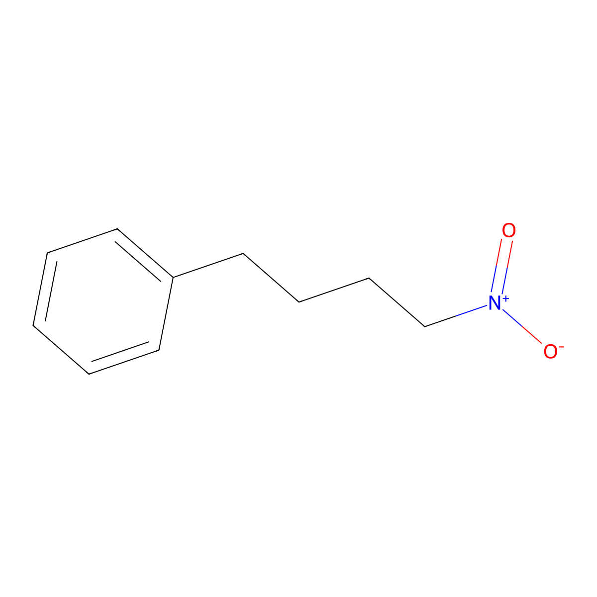 (4-Nitrobutyl)benzene molecular structure, CAS 78579-86-9