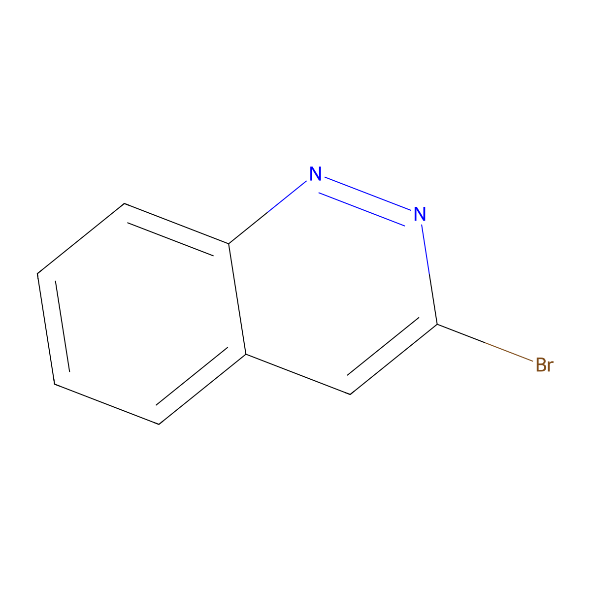 3-Bromocinnoline molecular structure, CAS 78593-33-6