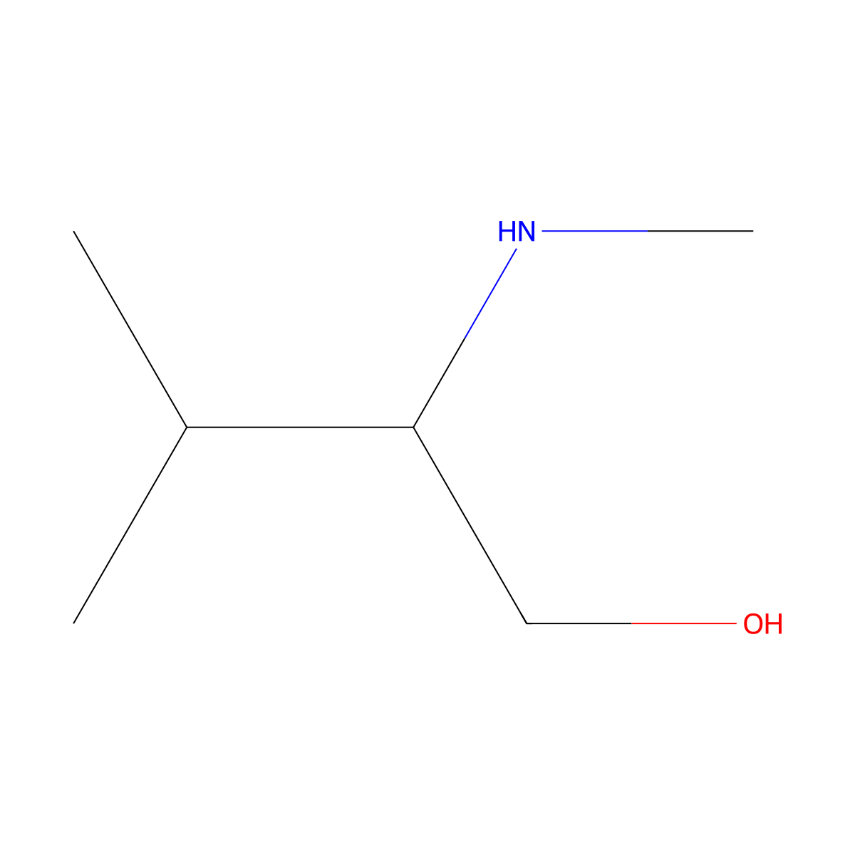 (2S)-3-Methyl-2-(methylamino)butan-1-ol molecular structure, CAS 78617-54-6