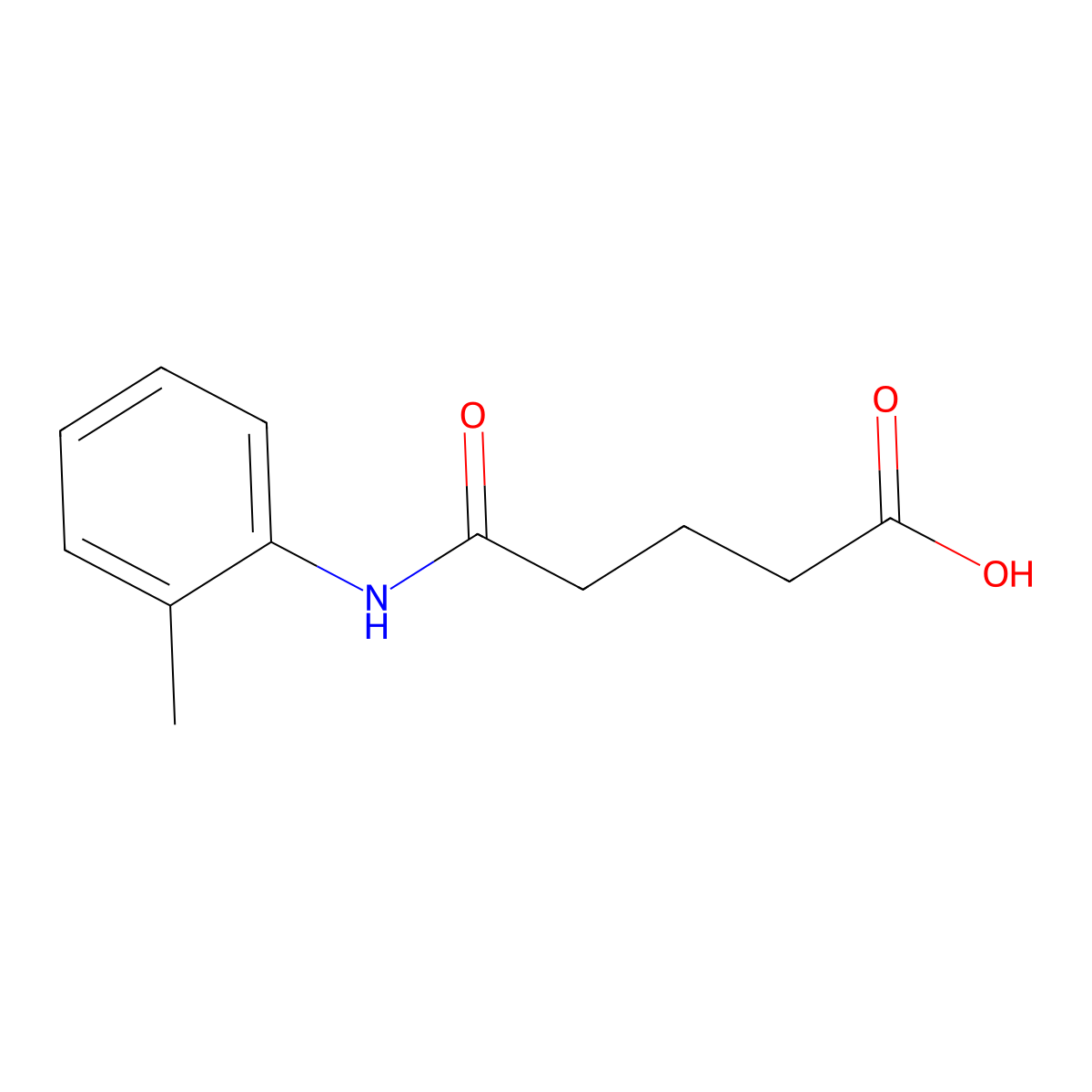 2'-Methylglutaranilic acid molecular structure, CAS 78648-34-7
