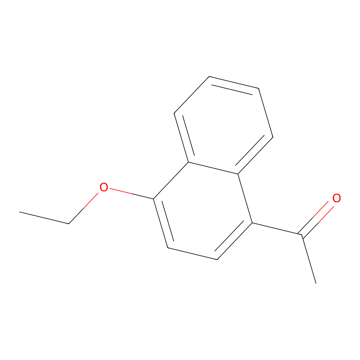 1-(4-Ethoxynaphthalen-1-yl)ethanone molecular structure, CAS 78648-87-0