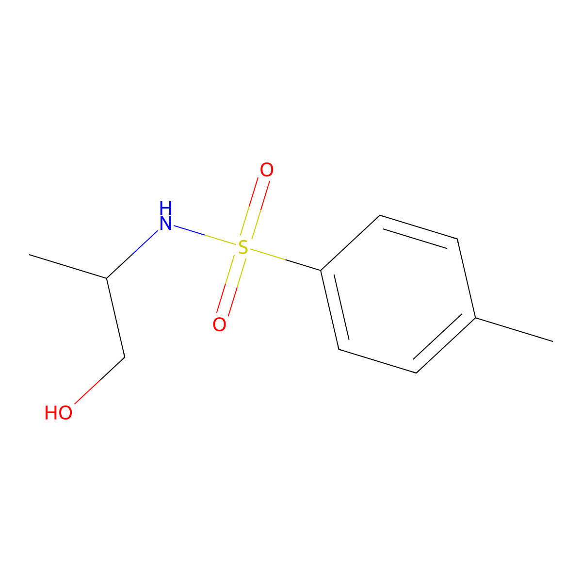 N-Tosyl-D-Alaninol molecular structure, CAS 786709-32-8