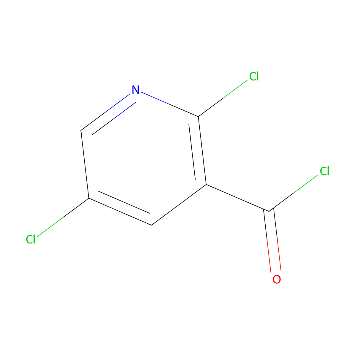 2,5-Dichloro-nicotinoyl chloride molecular structure, CAS 78686-87-0