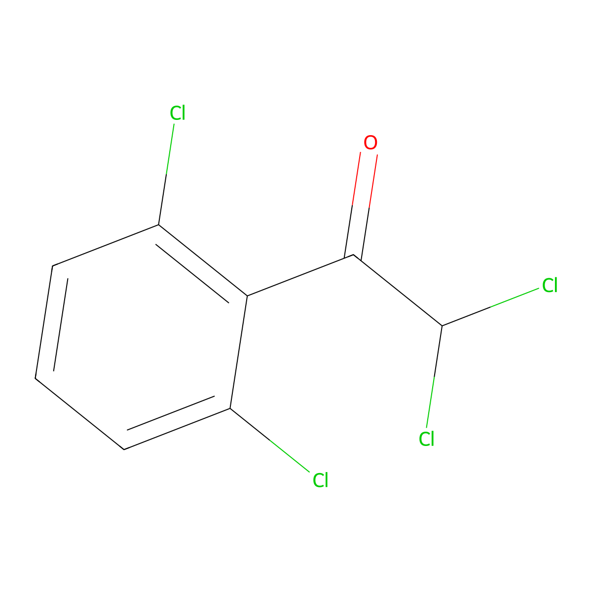 2,2-Dichloro-1-(2,6-dichlorophenyl)-1-ethanone molecular structure, CAS 78710-01-7