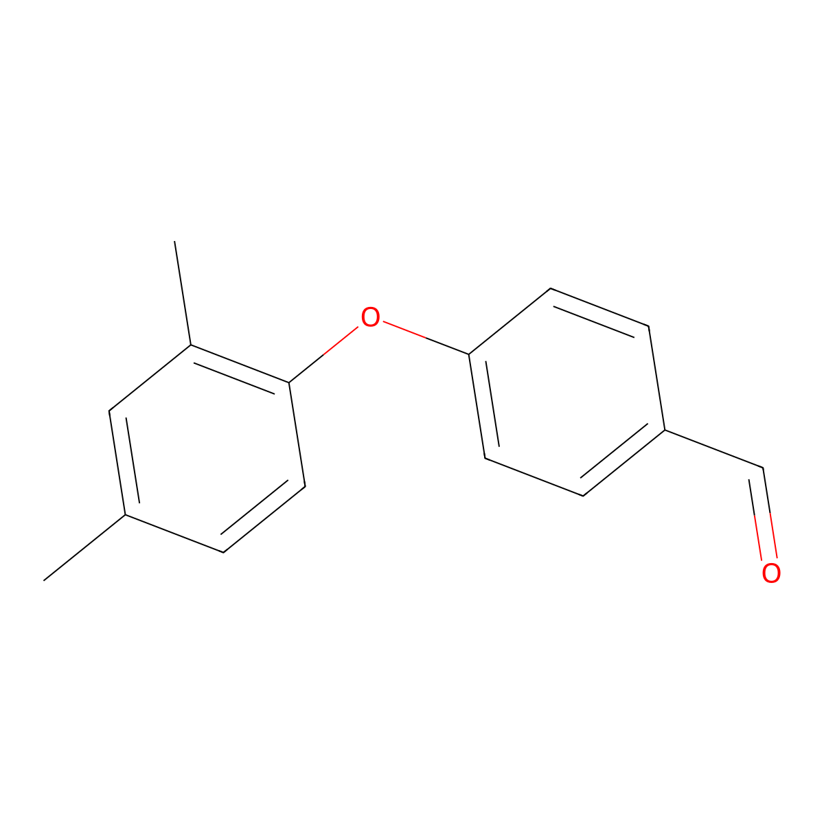4-(2,4-Dimethylphenoxy)benzaldehyde molecular structure, CAS 78725-49-2