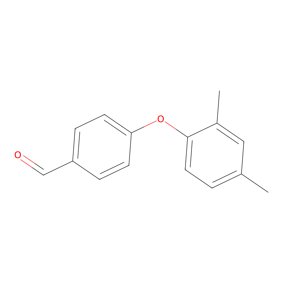 4-(2,4-Dimethylphenoxy)benzaldehyde molecular structure, CAS 78725-49-2