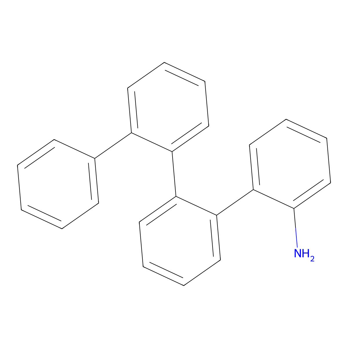 [1,1':2',1'':2'',1'''-Quaterphenyl]-2-amine molecular structure, CAS 787500-74-7