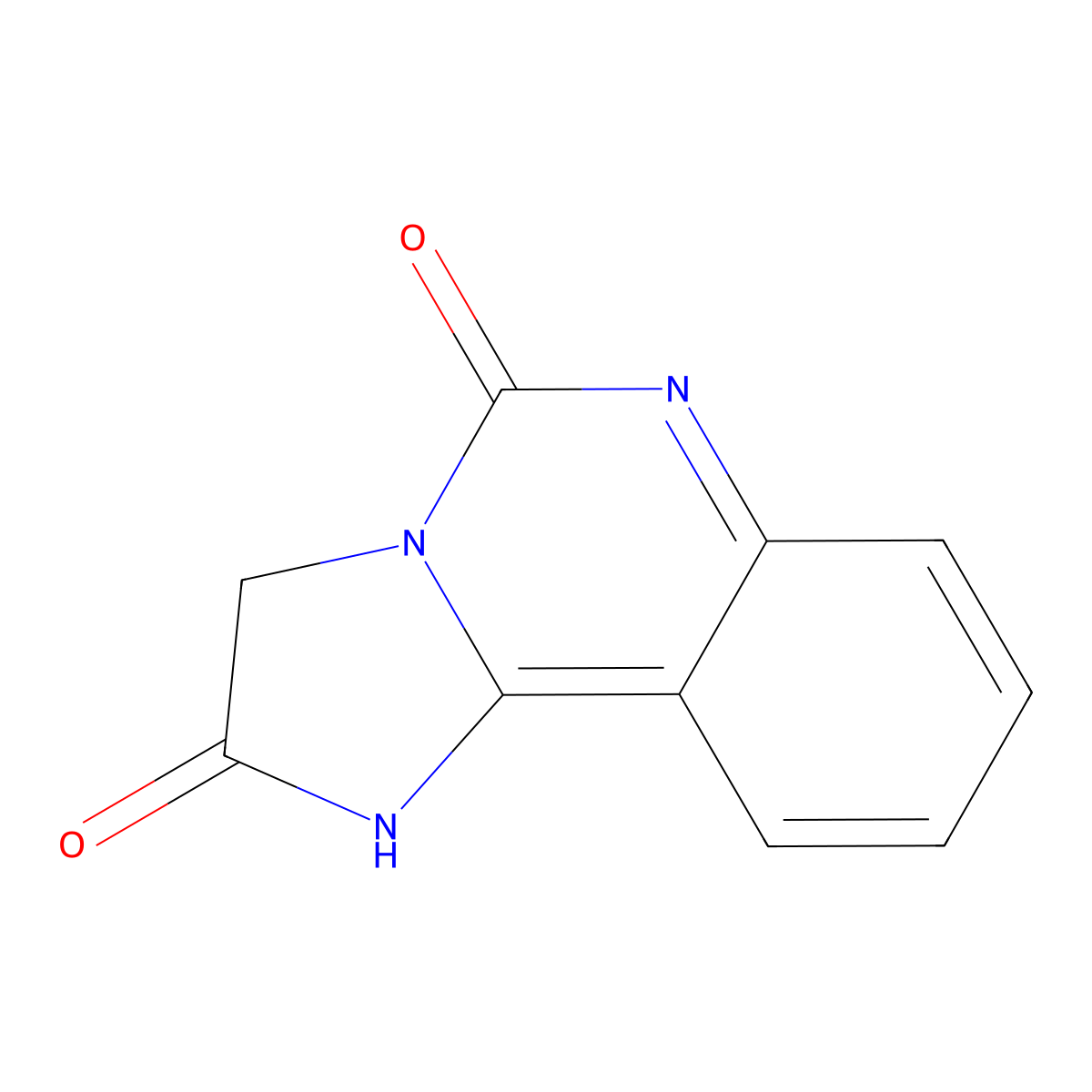Imidazo[1,2-c]quinazoline-2,5(3H,6H)-dione molecular structure, CAS 78754-92-4