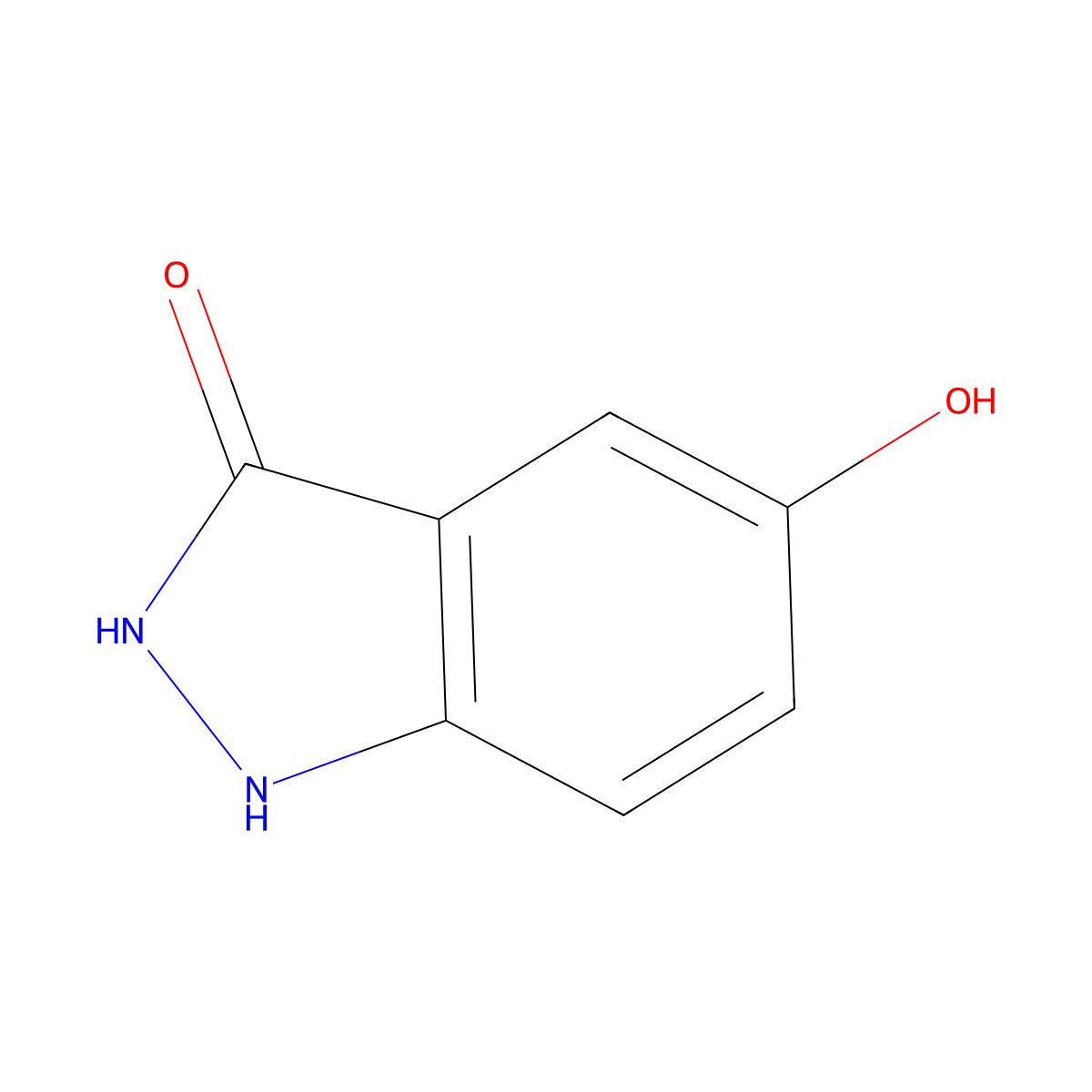 1H-Indazole-3,5-diol molecular structure, CAS 787580-91-0