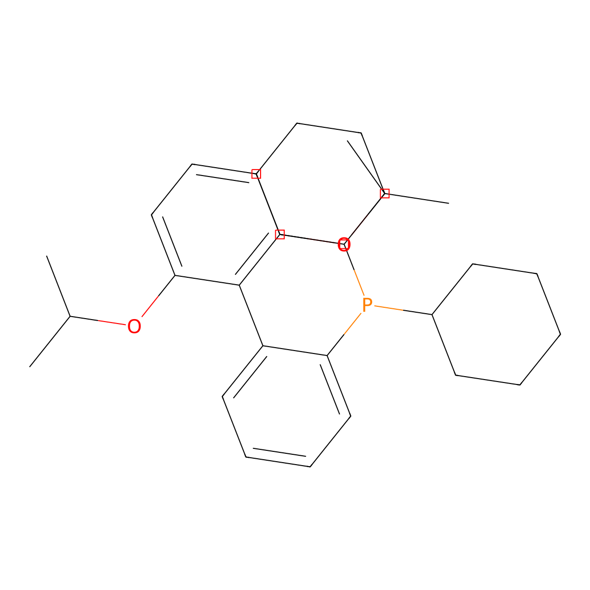 2-Dicyclohexylphosphino-2',6'-diisopropoxybiphenyl molecular structure, CAS 787618-22-8
