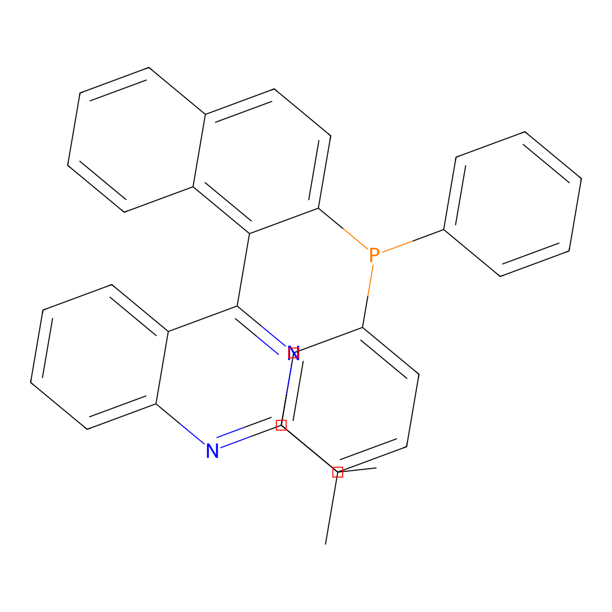 4-(2-(Diphenylphosphino)naphthalen-1-yl)-2-isopropylquinazoline molecular structure, CAS 787638-36-2