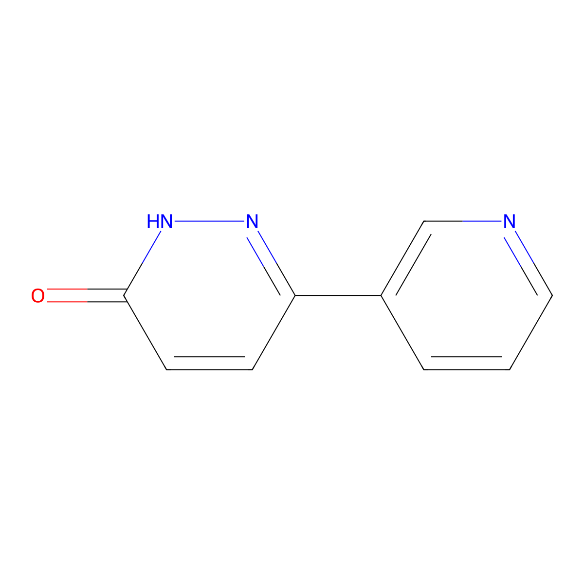 6-(Pyridin-3-yl)pyridazin-3(2H)-one molecular structure, CAS 78784-65-3