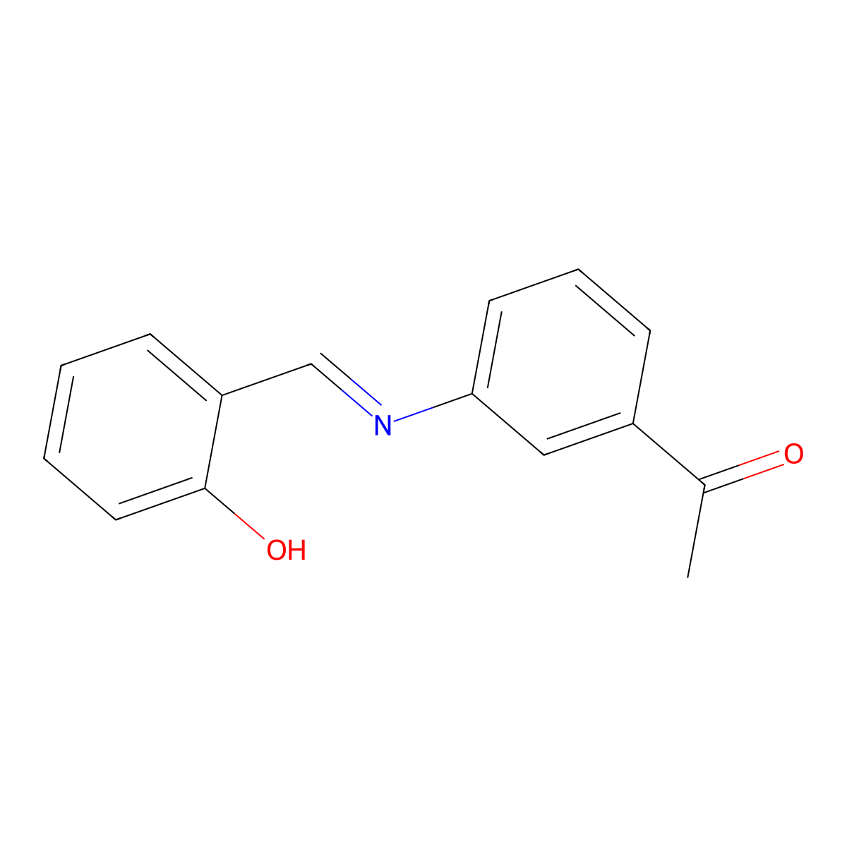 Alpha-(3-acetylphenylimino)-O-cresol molecular structure, CAS 788-18-1
