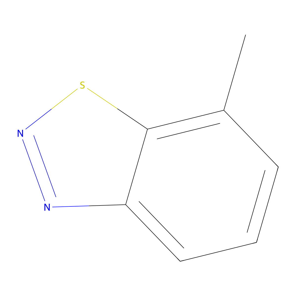 7-Methylbenzo[d][1,2,3]thiadiazole molecular structure, CAS 78805-01-3