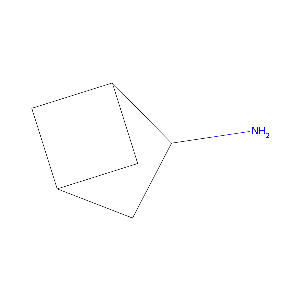 Bicyclo[2.1.1]hexan-2-amine molecular structure, CAS 788116-62-1