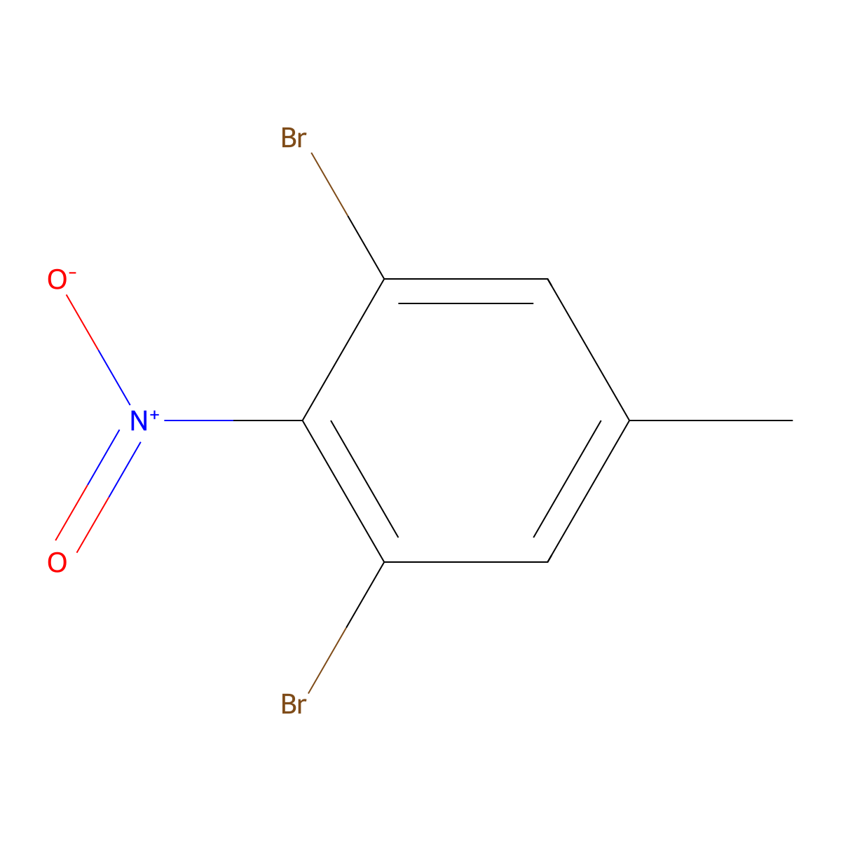 1,3-Dibromo-5-methyl-2-nitrobenzene molecular structure, CAS 78831-78-4