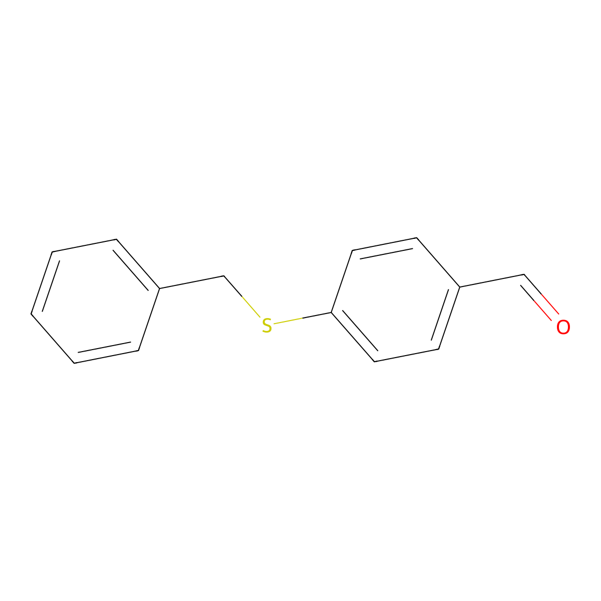 4-(Benzylsulfanyl)benzaldehyde molecular structure, CAS 78832-95-8