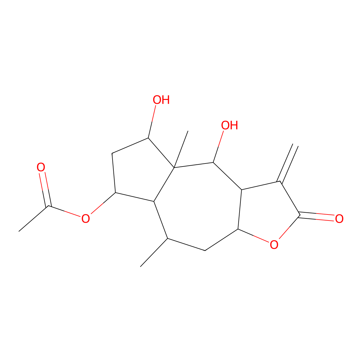 Chamissonolide molecular structure, CAS 78853-98-2