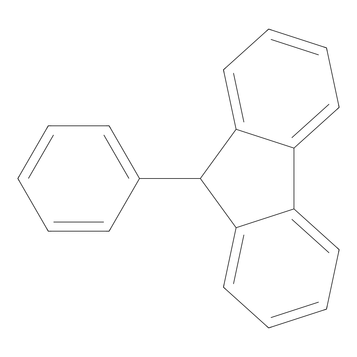 9H-fluorene, 9-phenyl- molecular structure, CAS 789-24-2