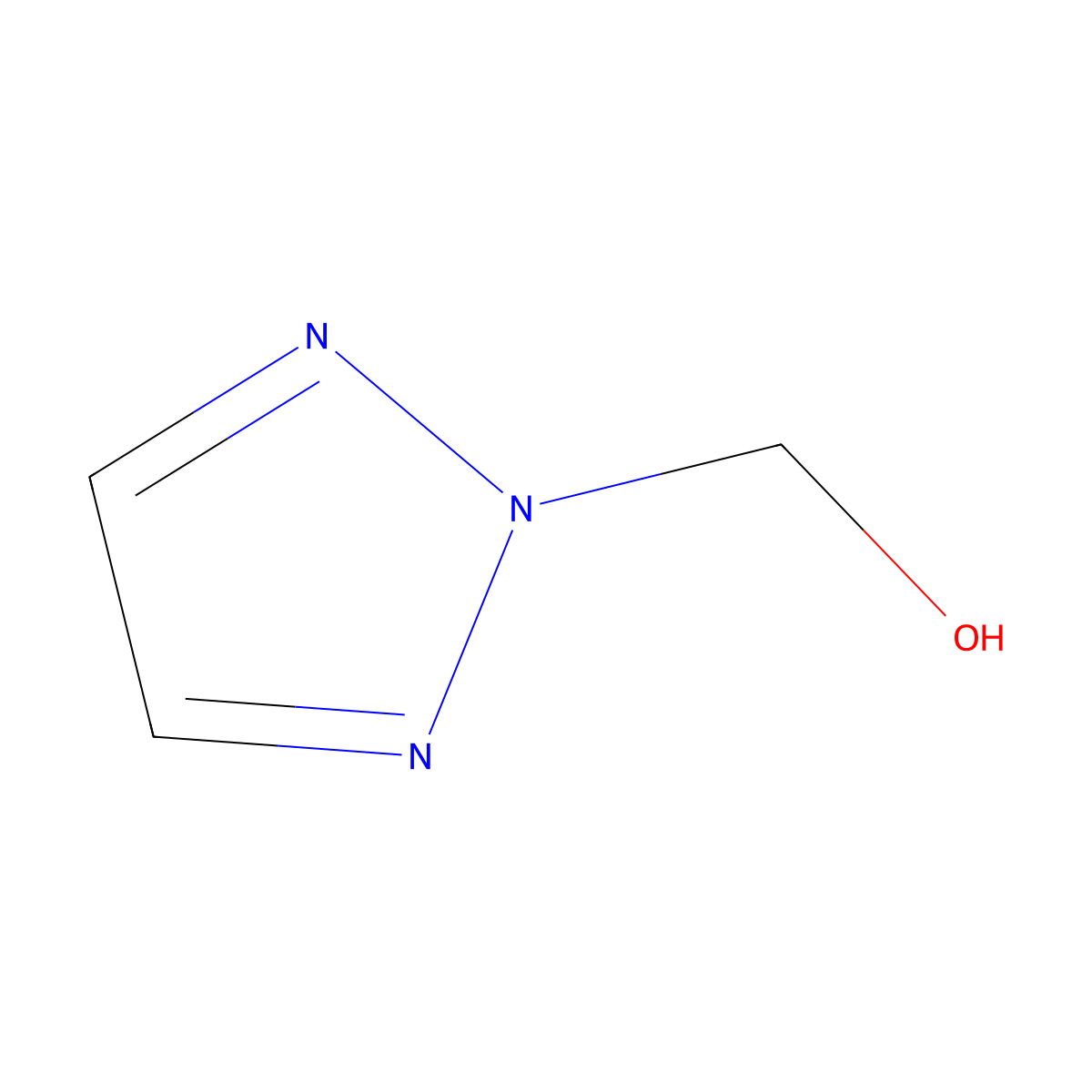 (2H-1,2,3-Triazol-2-yl)methanol molecular structure, CAS 78910-04-0